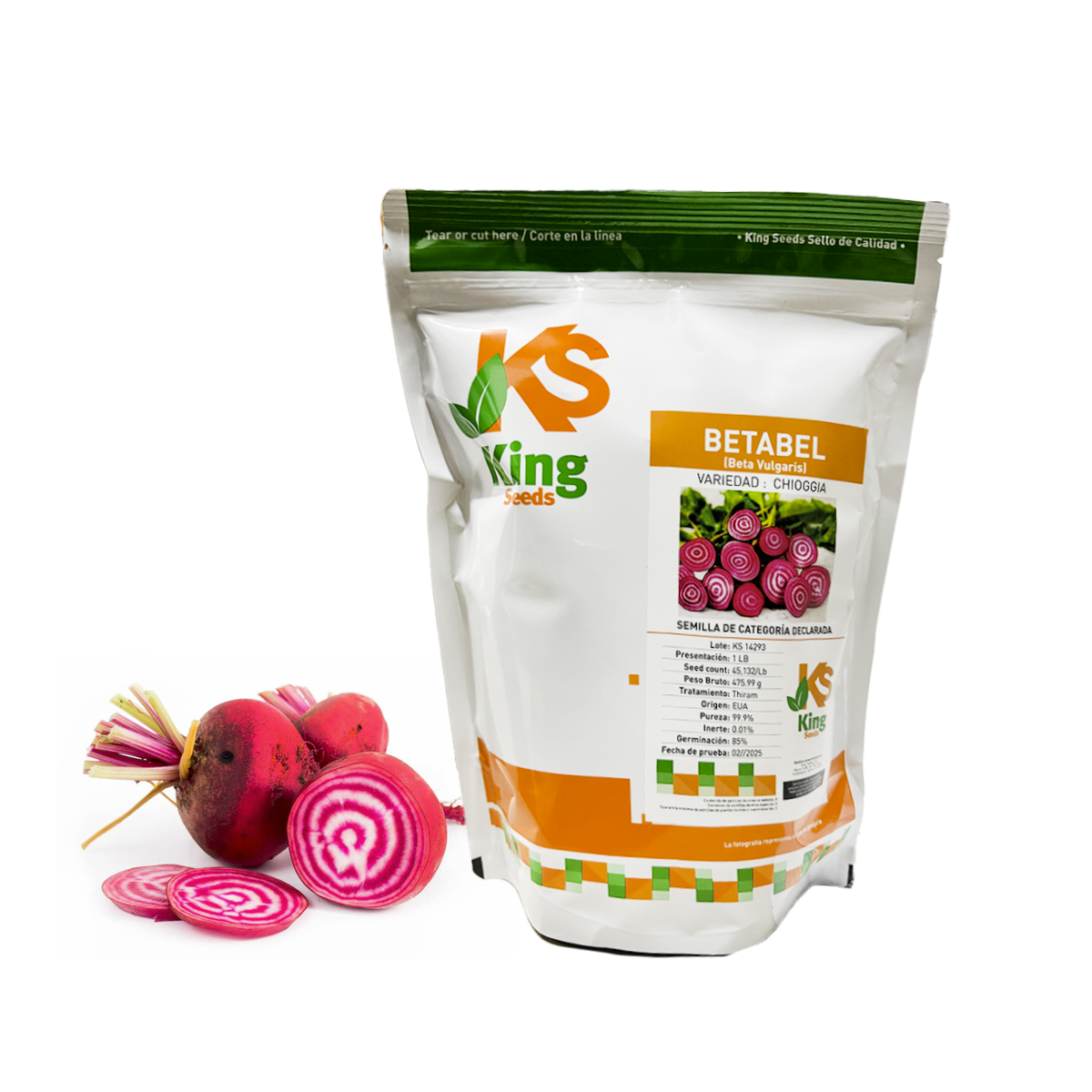 Betabel Chioggia Sobre 1 Lb