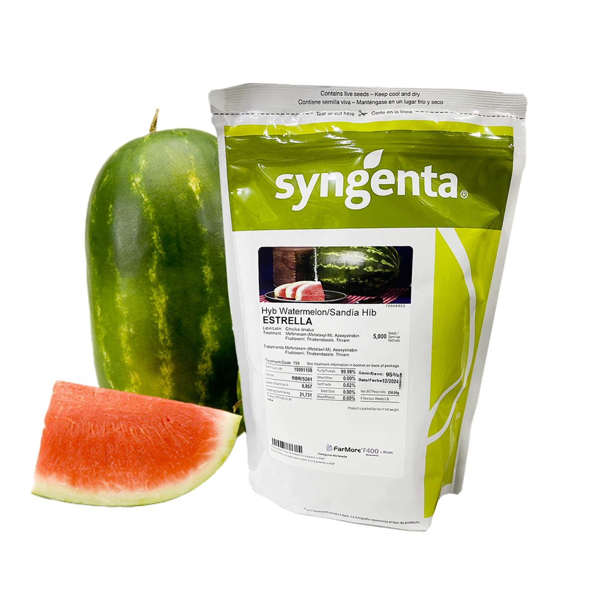 Sandia Estrella Sobre 5 Millares