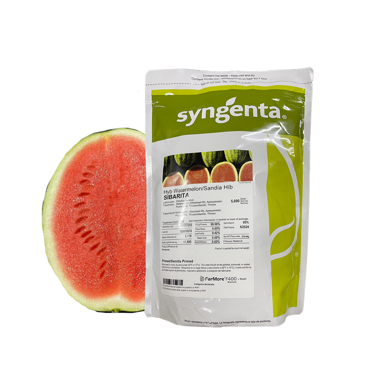 Sandía Sibarita sobre de 5 millares