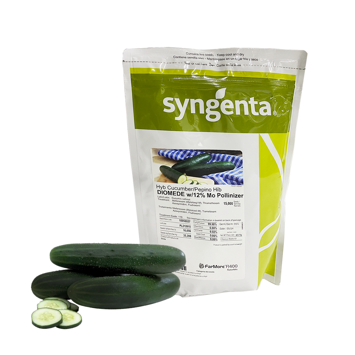 Pepino Diomede Sobre 15 Millares