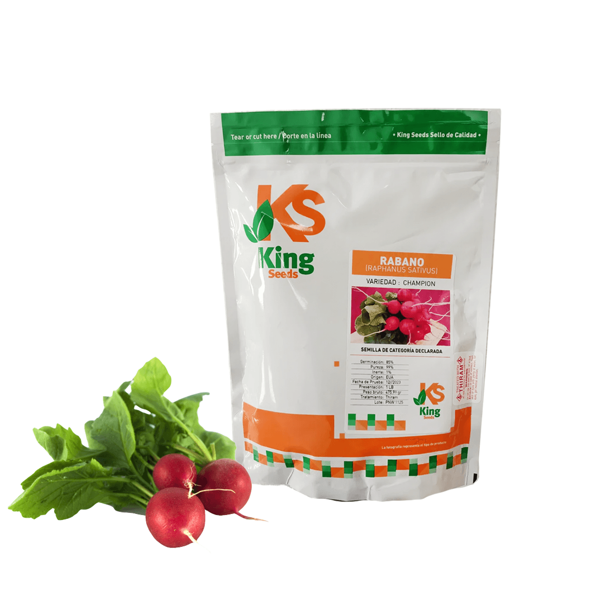 Rábano Champion sobre de 1 Lb