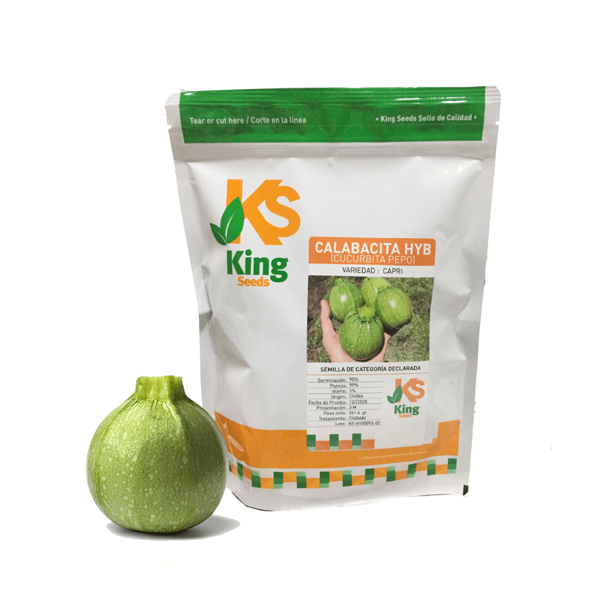 Calabacita Capri Sobre 3 Millares