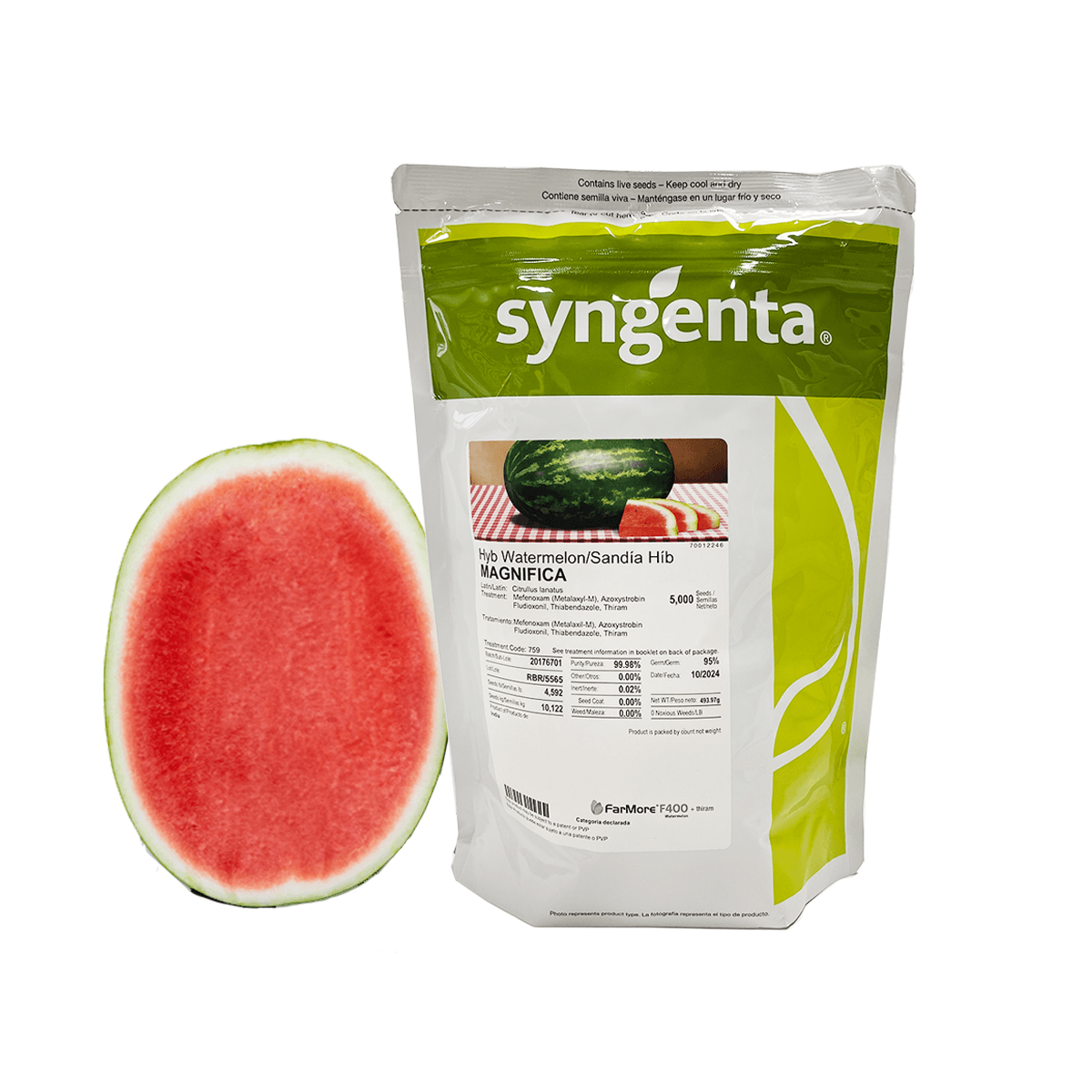 Sandia Magnifica Sobre 5 Millares