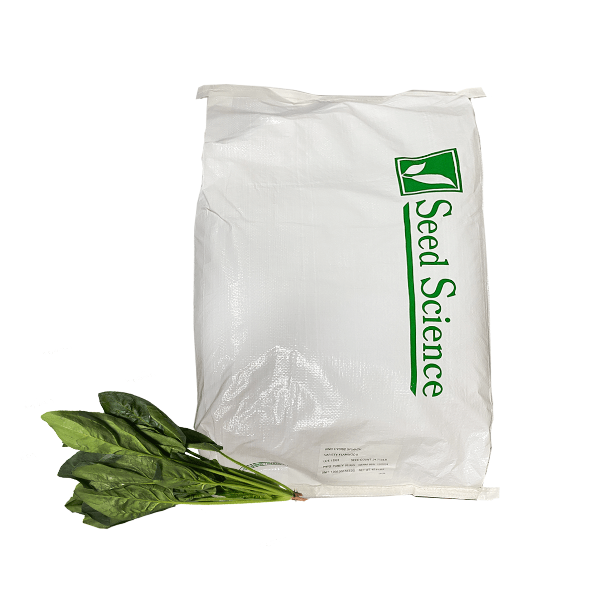 Espinaca Flamingo Saco 1 millón de semillas