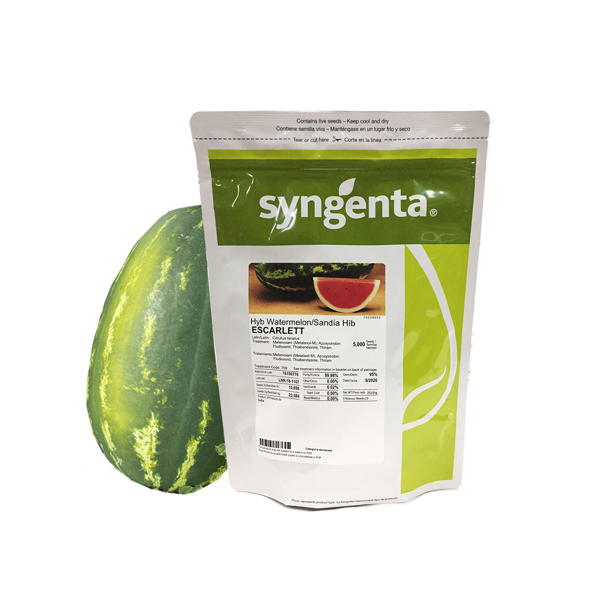 Sandia Escarlett Sobre 5 Millares