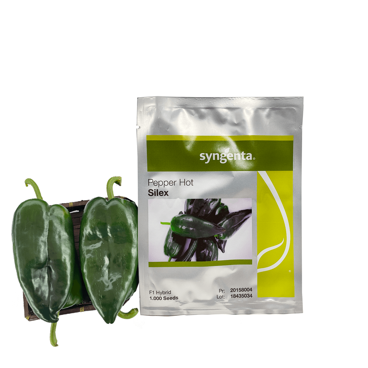 Chile Ancho Silex Sobre 1 millar sin tratamiento