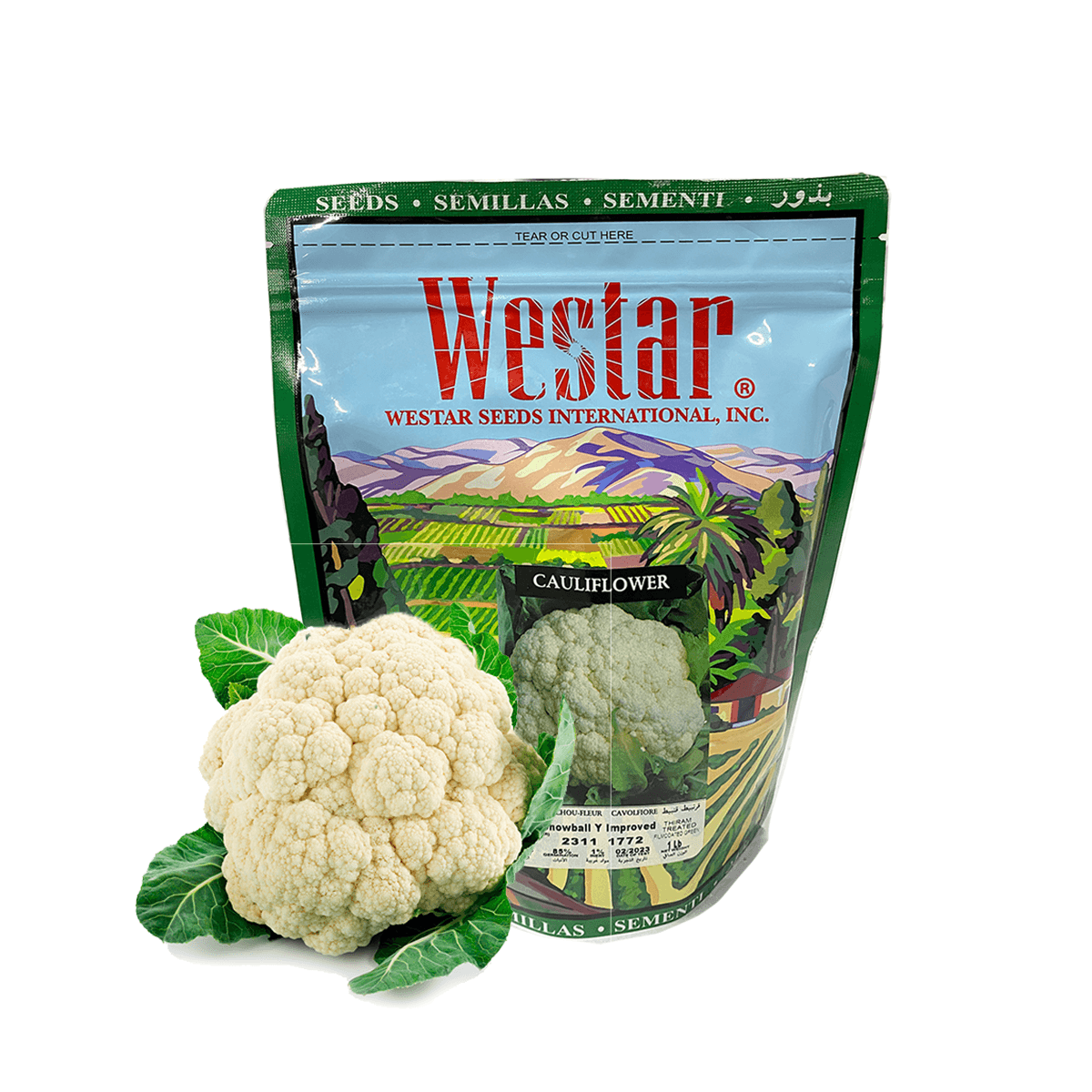 Coliflor Snowball Sobre 1 Lb