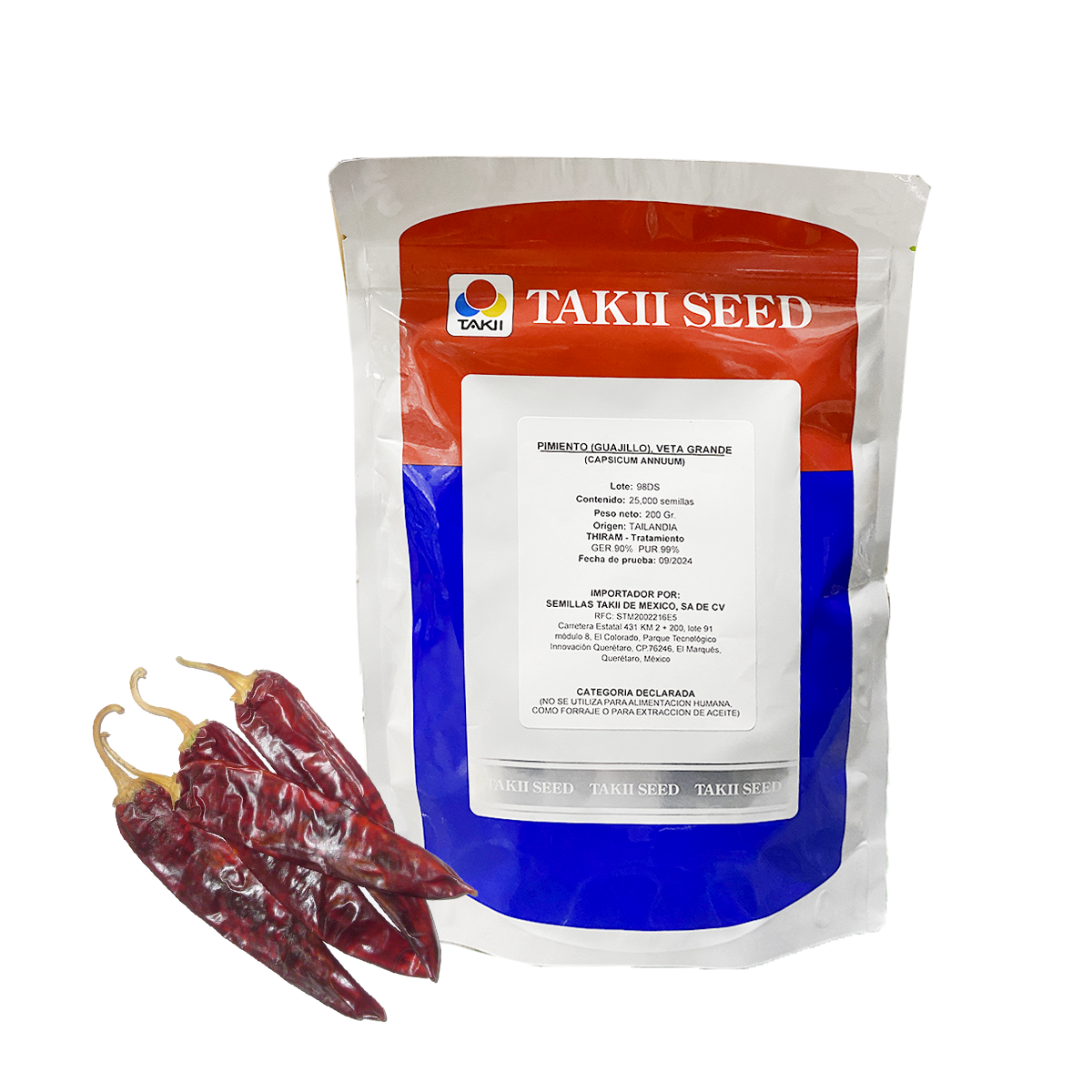 Chile Guajillo Veta Grande 25 millares