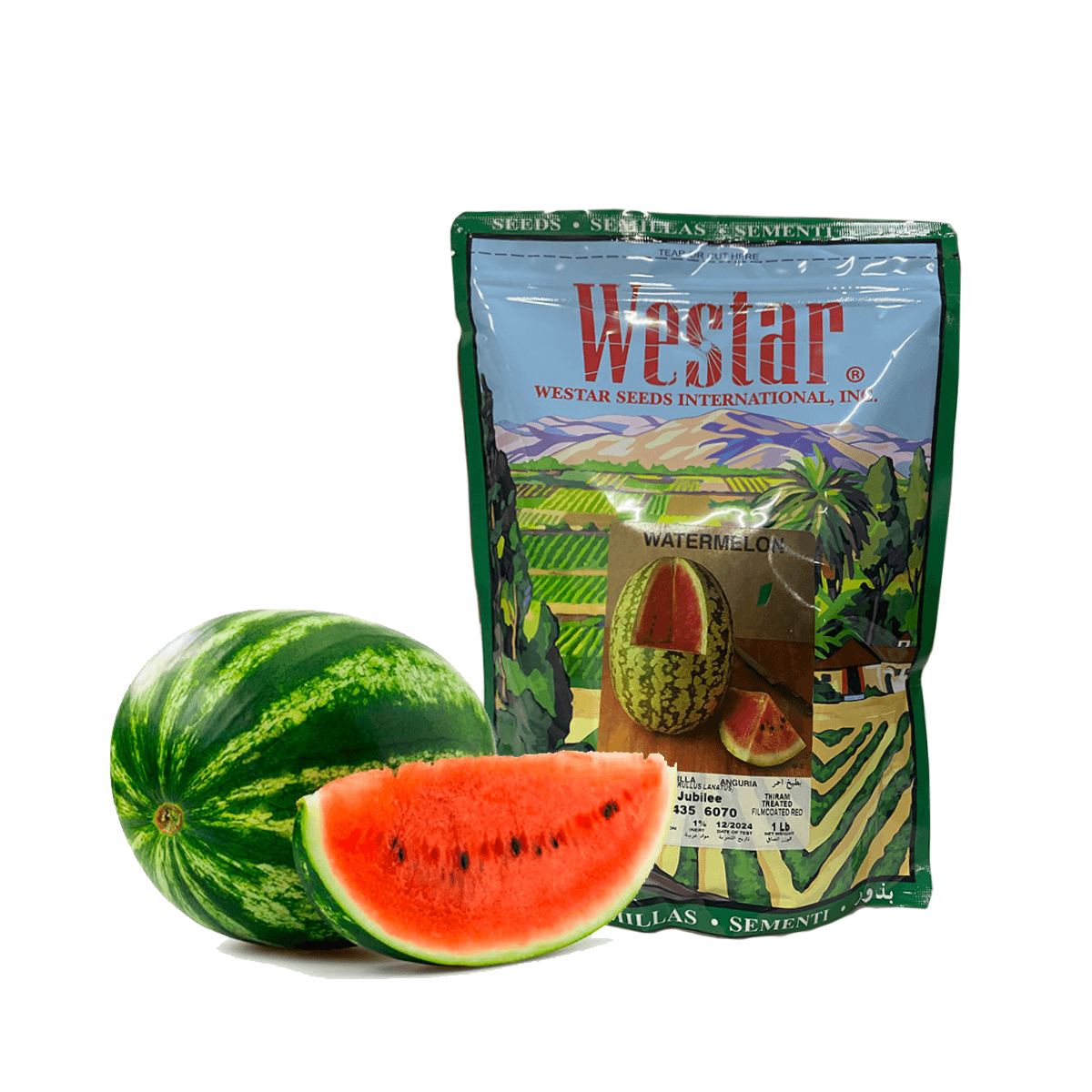 Sandía Jubilee Sobre 1 Libra