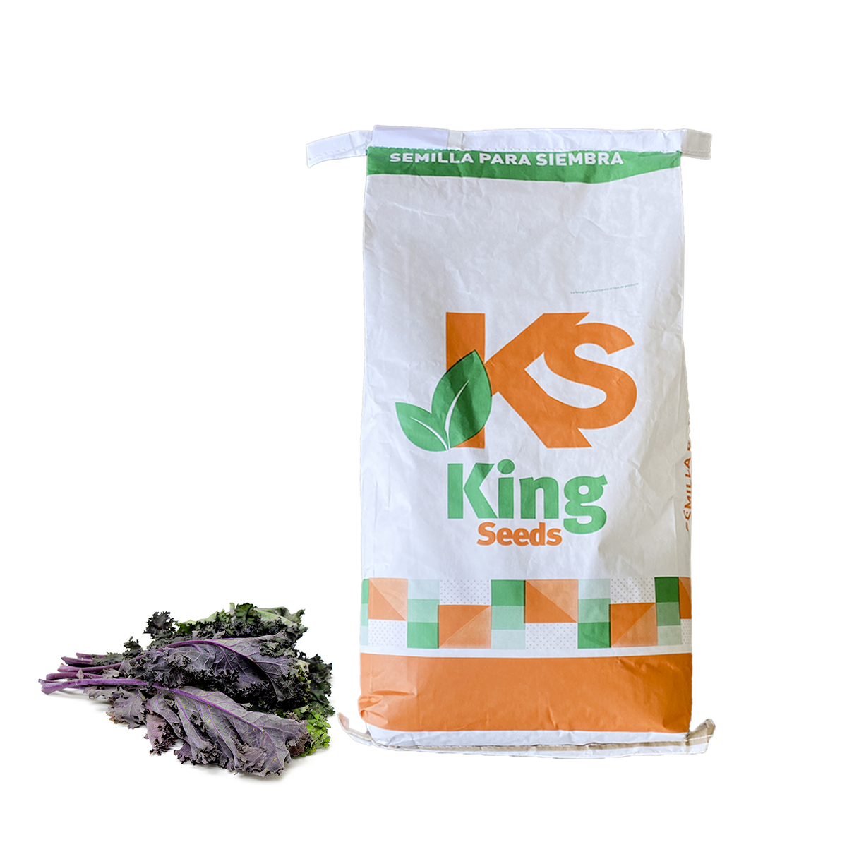 Kale Red Russian Curly saco 25Lb