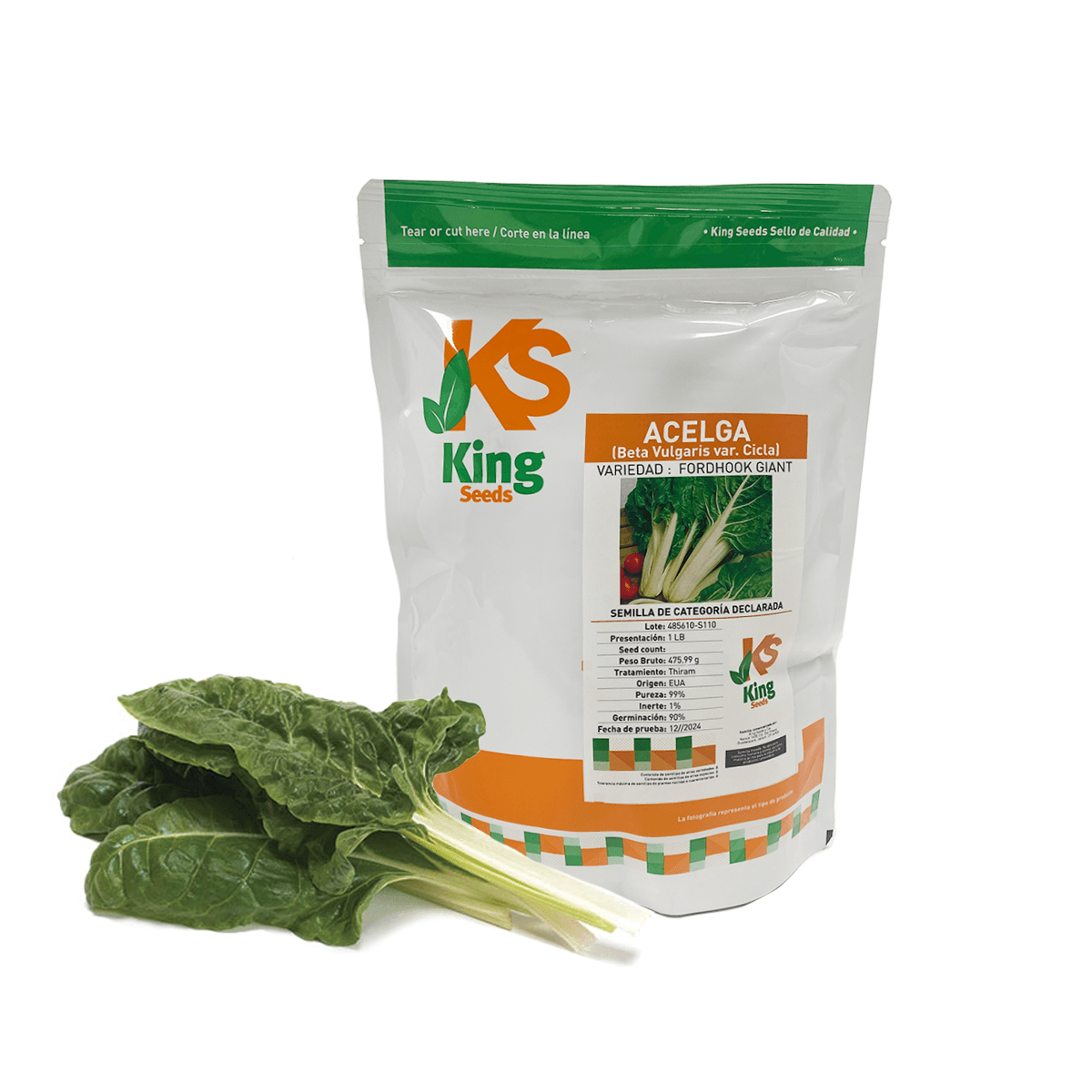 Acelga Fordhook Giant Sobre 1 Lb