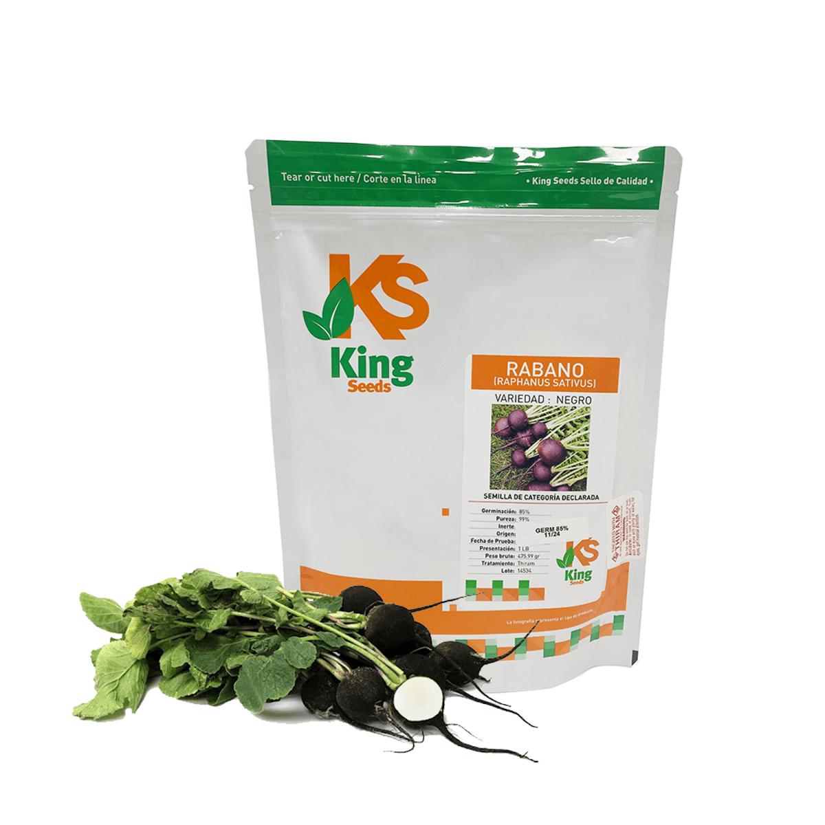 Rabano Mexicano Seeds, 100+ Count, Easy Grow, Piquin Radish, Mexican Radish