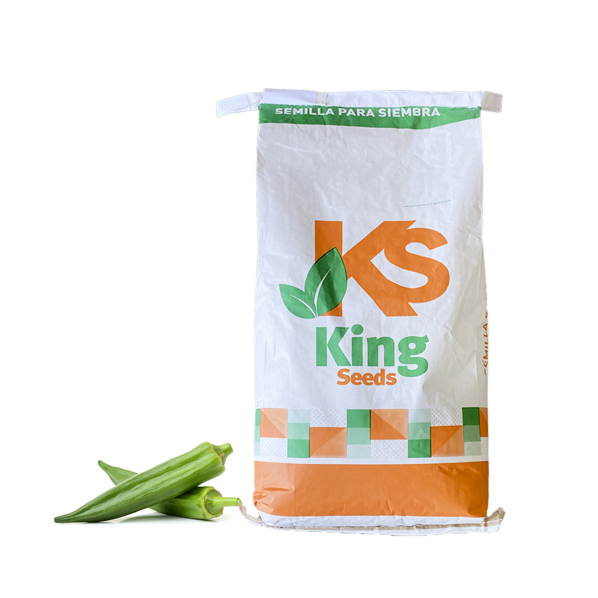 Okra Clemson Spineless Saco 50Lb