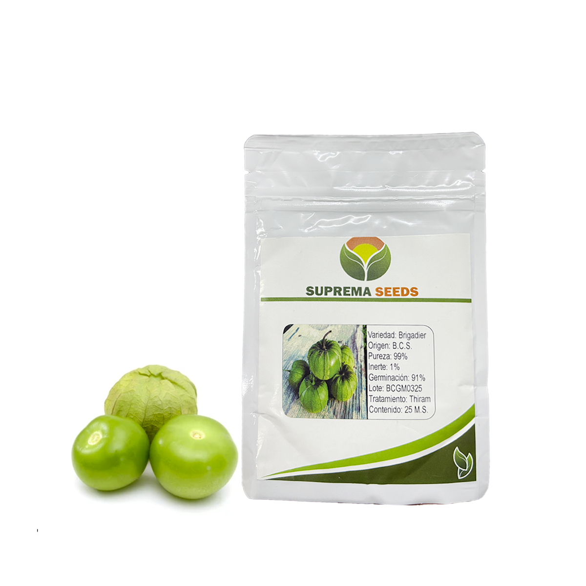 Tomatillo Brigadier Sobre 25 millares