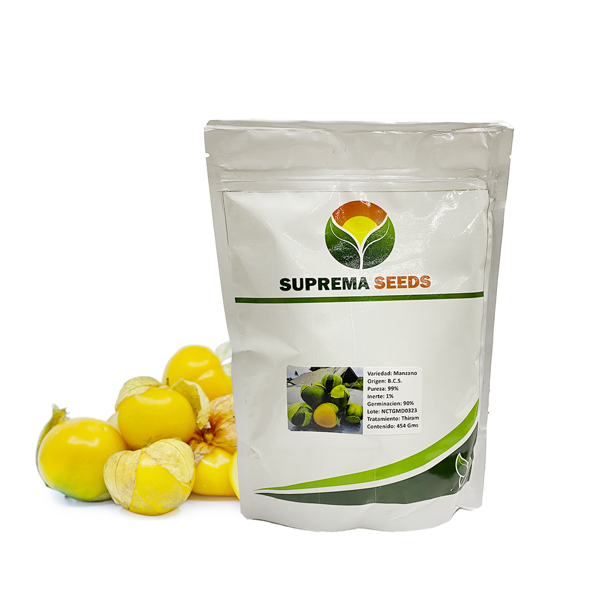 Tomatillo Manzano Supremo Sobre 100 millares