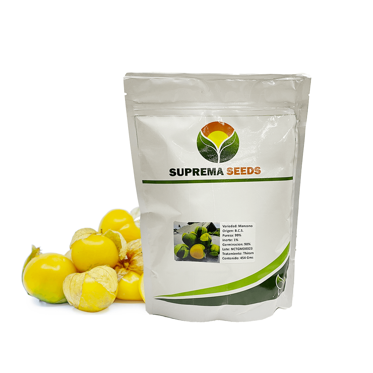 Tomatillo Manzano Supremo Sobre 100 millares