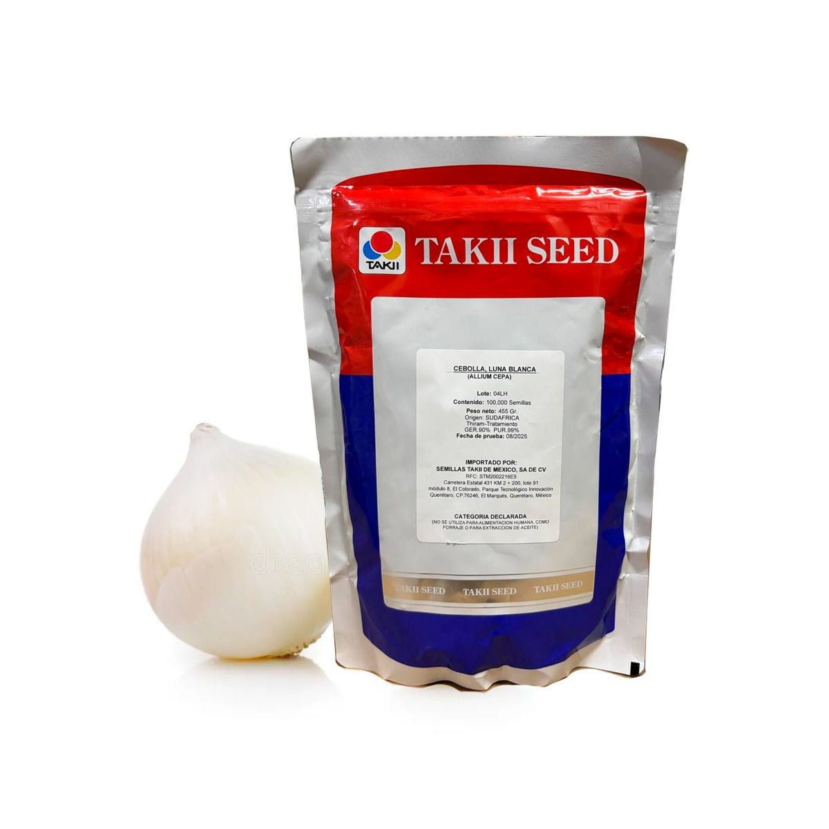 Cebolla Luna Blanca Sobre 100 Millares. Descuento 5% (se aplica en el carrito)