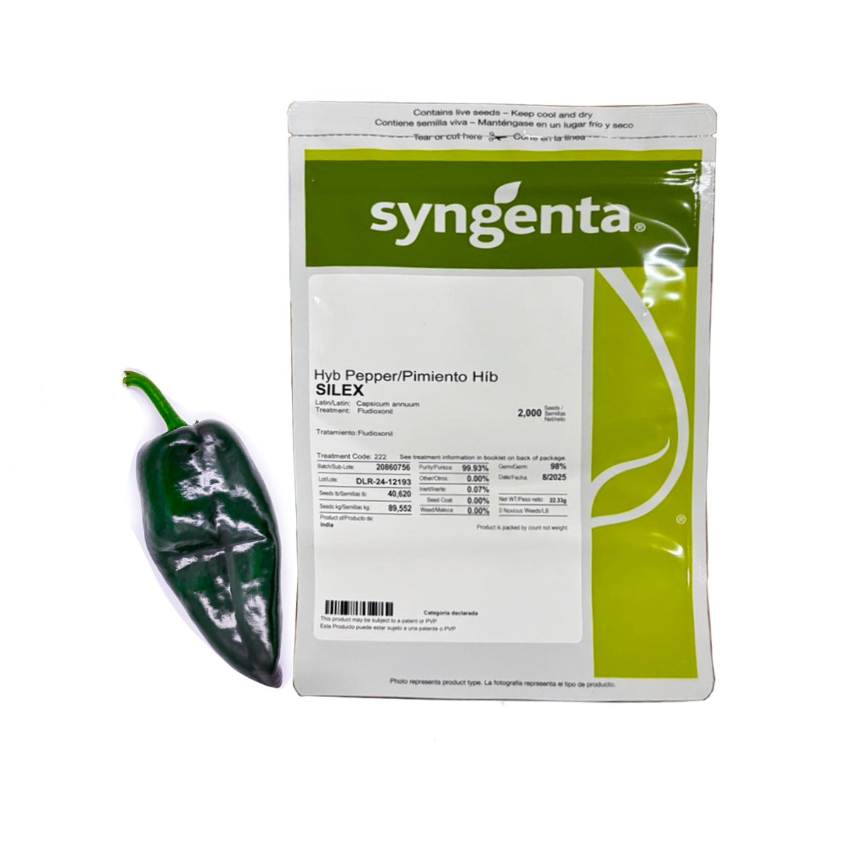 Chile Ancho Silex Sobre 2 millares