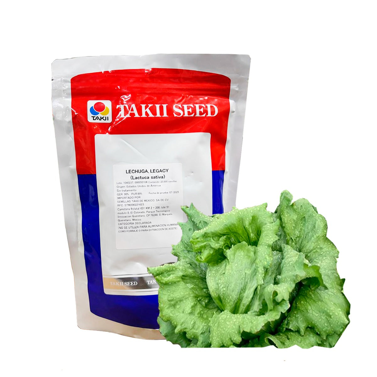 Lechuga Legacy Sobre 25 millares